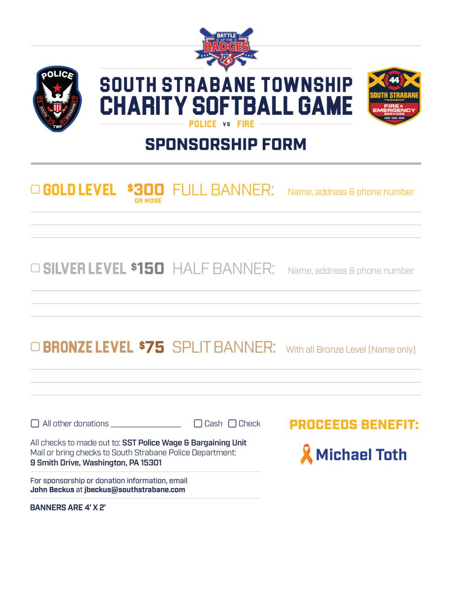 Sponsorship Form