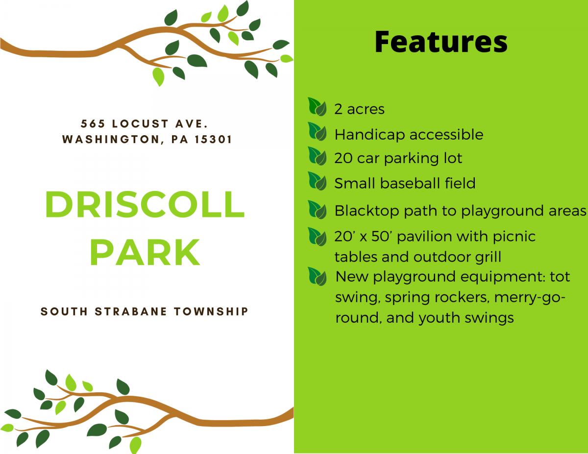 Driscoll Park Features