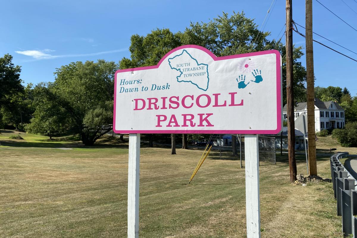 Driscoll Park Sign